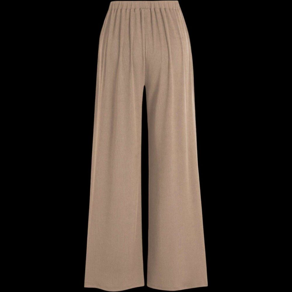 CIDER Palazzo Pants Size 1XL New, Brown / Tan Wide Leg Viral - Picture 2 of 4